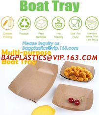 China Take out Food Packing food containers Biodegradable Lunch Box Disposable Kraft Paper Box,brown kraft paper food box / Wh supplier