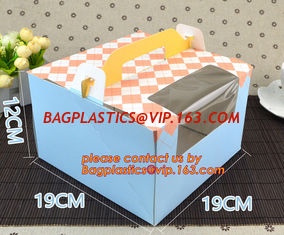China High Quality Cupcake Cake Box Packaging,Custom Print Professional, Paper Packing Moon Cake Box Printing, bagplastics pac supplier