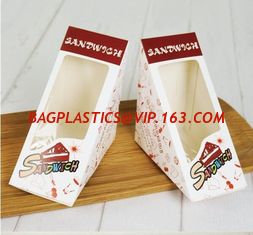 China Food Grade Takeaway Disposable Plastic Fast Food container /lunch box/salad/sandwich Packaging bento box sandwich, pac supplier