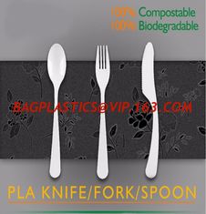China Compostable cutlery,PLA Biodegradable Disposable cutlery Biodegradable disposable cutlery plastic PLA cutlery,kitchenwar supplier