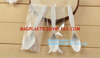 China biodegradable compostable CPLA cutlery dinnerware tableware,PLA compostable cultery,cultery/spoon/fork/knife,bagease pac supplier