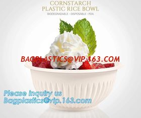 China corn starch India curry bowl,Healthy corn starch biodegradable qualitier tableware biodegradable water bowl bagease pac supplier