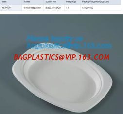 China microwavable disposable biodegradable corn starch salad bowl,Healthy children tableware USDA certification corn starch b supplier