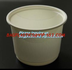 China 8oz 10oz 12oz 16oz Fully compostable CPLA food grade lid fit for paper coffee cup,Compostable 90mm CPLA yellow cup lid f supplier