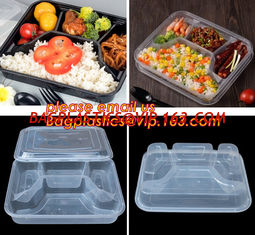 China Supermarket display wholesale storage fruit food defrosting plastic tray,manufacturer supply bpa free reusable 3 compart supplier
