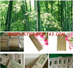 China Organic Reusable Hand-Crafted Natural Eco Bamboo Drinking Straws,Natural Bamboo Drinking Straws with customized logo pac supplier
