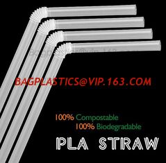 China PLA straw biodegradable strawCorn starch 100% biodegradable non plastic drinking straw PLA straws, supplier