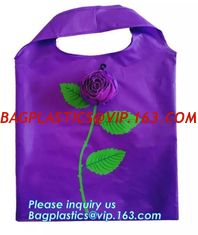 China Fashionable Foldable Polyester Shopping Bag,Wholesale Eco-friendly Fruit Design Folding Recycled Polyester Shopping Bag supplier