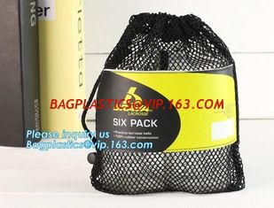 China Mesh Gym Drawstring Bag Backpack For Basketball And Football,Promotion small drawstring mesh bag backpack bagease packa supplier