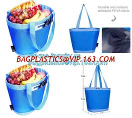 China promotional 16 cans insulated cooler tote bag outdoor picnic lunch freezable bag for camping beach travel bags, bagplast supplier