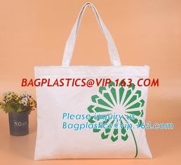 China white cotton bag long handle cotton bags good for environment，promotional cotton shopping tote bag handle bag bagease supplier