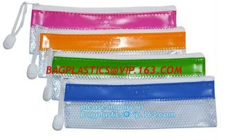 China Custom made cheap PVC document bag, 70D PVC document holder ,envelop travel document pouch bag,Documents Bags For Studen supplier