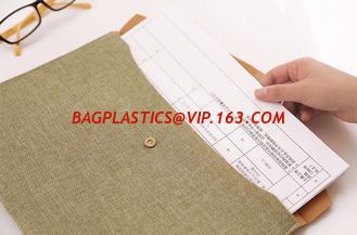 China canvas envelope bag,Fashion shoulder college student inner pocket 100% organic cotton canvas expandable file tote net sh supplier