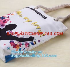 China Cheap Customized Logo tote shopping bag Cotton canvas bag,Customize logo eco cotton canvas custom tote bags bagease supplier