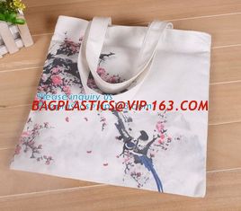 China College student's bag custom logo large space plain canvas tote bag,Promotional printed canvas wine custom cotton shoppi supplier