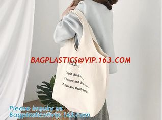 China customized cotton canvas tote bag cotton bag promotion recycle organic cotton tote bags wholesale,Handle Canvas Bag Tote supplier