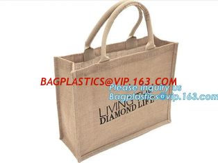 China eco friendly Cheap Promotion jute Cloth Tote Bag Wholesale,plain tote bag jute with logo printing,plain eco jute bags supplier