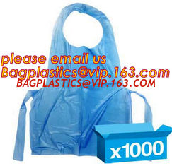 China Aseptic Blue Plastic Disposable Apron for Doctor Checking,Disposable aprons PE medical doctor apron,PE Apron For Doctor supplier