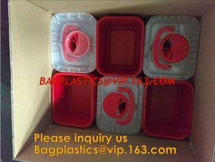 China Medical disposable sharp container,Best Selling 30 Liter Disposable Un3291 Square Sharps Container Medical Disposal Shar supplier