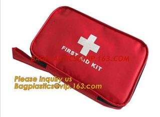 China emergency Medical Bag first aid pack mini,Family pack PE first aid adhesive bandage PE wound plaster waterproof PE band supplier
