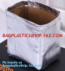 China washable tyvek craft paper bag for plant pot, High Quality Luxury Tyvek Dupont Washable Paper Bags, eco friendly washabl supplier