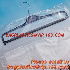 China BIODEGRADABLE printed Laundry dry cleaning garment bag on roll,laundry suit garment packaging dry cleaning cover plastic supplier