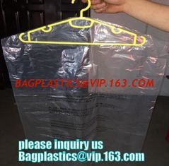 Clothing Packing 60cm Width Dustproof Plastic Dry Cleaning Laundry Bag Custom Poly Dry Cleaning Bags For Garment Plastic