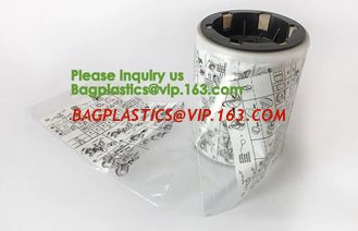 China Auto plastic packaging bags heat sealing machine,clear pre-opened bags on roll/plastic auto bags/china bagplastics packa supplier