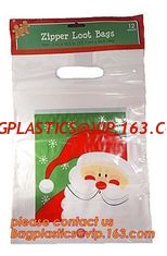 China Christmas Designs Gift Bags Plastic Poly Bag Jumbo/Giant/XLarge with Tag,giant plastic christmas gift bags for big gifts supplier