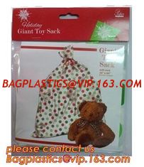 China Customized High quality Christmas Giant Size Gift Bag Plastic Bike Cover Bag,Assorted Sizes Giant Gift Bags Jumbo Christ supplier
