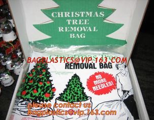 China Promotion large removal waterproof Christmas artificial decorated tree bag,10 Ft Christmas Tree Removal Gift Bags packag supplier