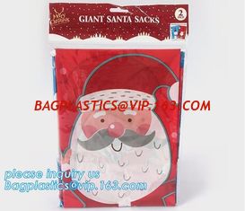 China giant plastic gift poly bag 36&quot;*44&quot; santa sack for gift,Giant Santa Sack for Christmas Gift Packing-1 package bagease supplier