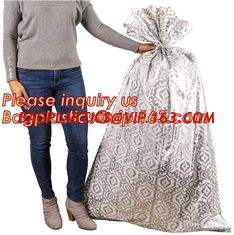 China Bag Jumbo/Giant/Large Plastic Poly Bag for large present, Holiday Designs Gift Bags Plastic Poly Bag Jumbo/Giant/XLarge supplier