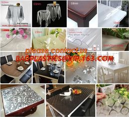 China Disposable Tablecloths Plastic Tablecloths Thicken Tablecloths White Film Transparent Waterproof Table Cloth BAGEASE supplier