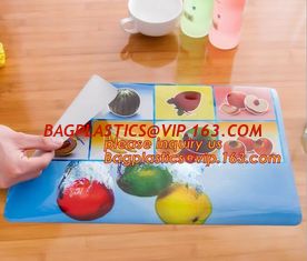 China Wholesale price dining mat PVC Fabric silicone placemat table mat,tableware accessories round plastic placemat PVC water supplier