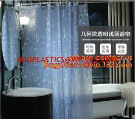 China Mould Proof Waterproof white and black trellis design pvc custom bath curtain printed shower curtain, High quality Polye supplier