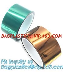 China Acrylic Polyester Film Tape Double Sided PET Tape for Banner,PET 50mm*50m hot sale security tape for sealing bagease supplier