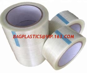 China perforated filament tape,Strong Fiberglass Reinforced Filament Tape 9mm,Conventional Brown/White Kraft Paper Filament St supplier