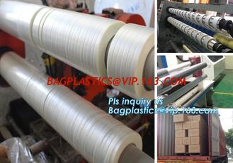 China fiber reinforced filament tape,filament adhesive fibreglass mesh tape,Self Adhesive Bi-directional Filament Tape bagease supplier
