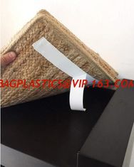 China Double sided foam mounting tape,black tape with red cover film,Hot melt double sided cloth carpet tape bagplastics bage supplier