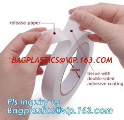 China Factory direct sale cheap industrial strong double sided tape with carrier tissue or foam or pet or bopp bagease bagplas supplier