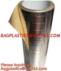 China Foil crim kraft insulation,Alu foil FSK insulation, FOIL scrim kraft facing, reflective aluminium foil insulation,bonded supplier