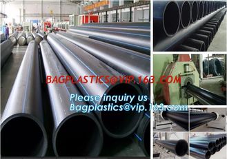 China HDPE WATER SUPPLY PIPE,PE PIPE,BLACK PIPE,WHITE PIPE,20mm to 1000mm hdpe pipe for water supply and irrigation,Plastic Pi supplier