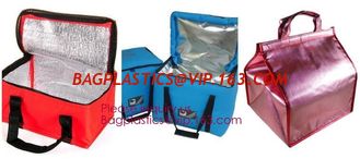 China China 300x300D melange stripe+ PEVA insulation 12 can picnic cooler bag 12L ice bag,Picnic Bag thermal insulation picnic supplier