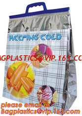 China thermal disposable insulated food bags Insulated Aluminum Foil Box Liners / Cold storage Disposable insulated cooler Chi supplier
