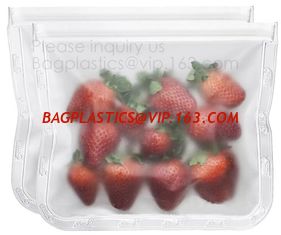 China PLA compostable plastic fresh vegetables packaging bag,Custom Logo k Reusable Silicone Fresh Sandwich Cooking Bag supplier