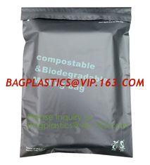 China custom printed compostable biodegradable eco friendly plastic shipping packaging mailing courier bags BAGPLASTICS BAGEAS supplier