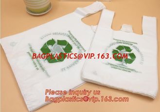 China en13432 corn starch based wholesale biodegradable 100% compostable bags on roll,Cornstarch 100% Biodegradable Compostabl supplier