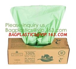 China eco friendly compostable biodegradable plastic t-shirt shopping bags,Recycle kitchen the pack 100 biodegradable cornstar supplier