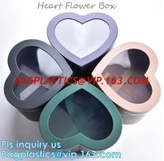 China Different Design Cardboard Luxury Packaging Box For Flowers with custom Logo,GIFT SET BOX,KEY CHAIN BOX,HEART FLOWER BOX supplier